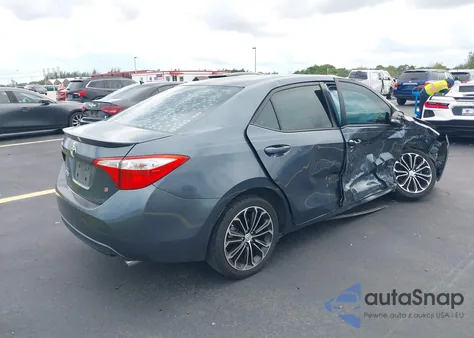 2015 Toyota Corolla S Plus z USA, uszkodzony, nr VIN 2T1BURHEXFC378908